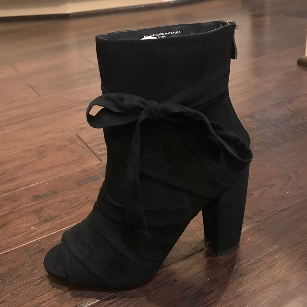 Black booties